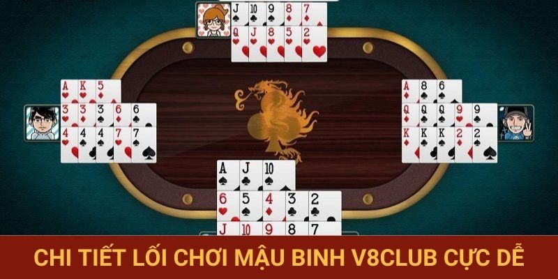 Chi tiết lối chơi mậu binh V8club cực dễ
