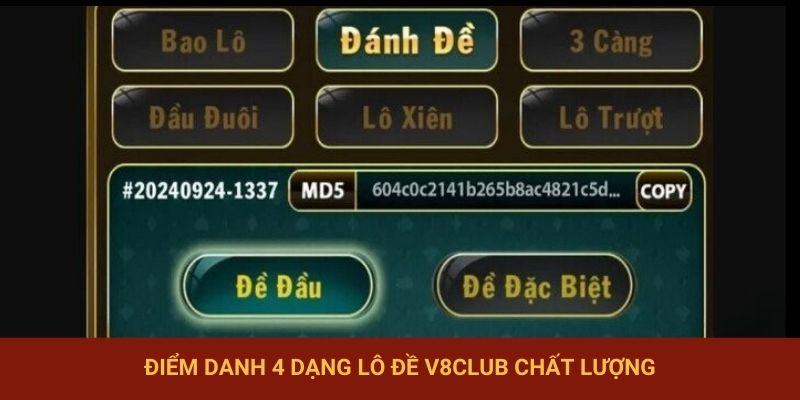 Điểm danh 4 dạng đánh đề chất lượng
