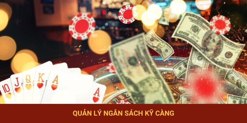 Quản lý ngân sách kỹ càng