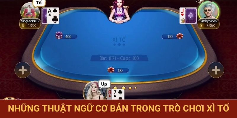 Những thuật ngữ cơ bản trong trò chơi xì tố
