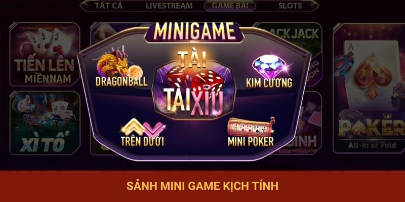 Sảnh mini game kịch tính